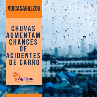 Chuvas aumentam acidentes de carro!