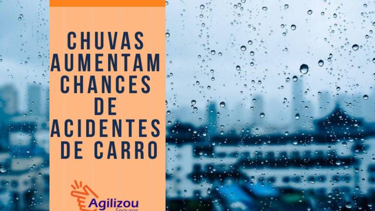 Chuvas aumentam acidentes de carro!